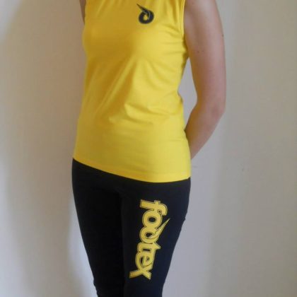 Completo Palestra Canotta + Panta Capri Fitness Donna