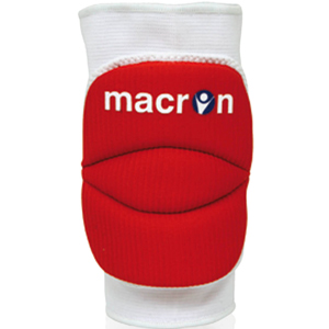 Ginocchiere Volley Pallavolo Macron WALL Rosso