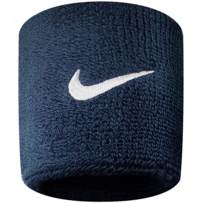 Polsini Tennis NIKE Swoosh Blue Obsidian White