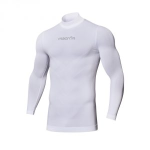 Sottomaglia Lupetto Macron Performance TurtleNeck Bianco