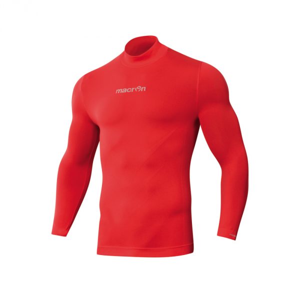 Sottomaglia Lupetto Macron Performance TurtleNeck Rosso