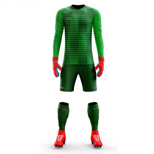 Completo Portiere Calcio mod. Altair Green