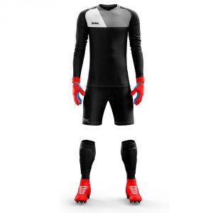 Completo Portiere Calcio mod. Sirio Black