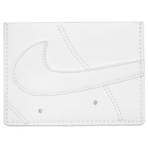 Nike Icon Air Force 1 Card Wallet Portafogli Carte Credito Patente Schede White