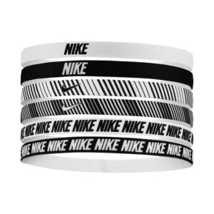 NIKE Flex Classic Headbands 6PK Elastici Capelli Sport Printed