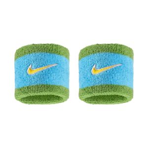 Nike Swoosh Classic Wristbands Polsini Baltic Blue - Clorophill - Gold