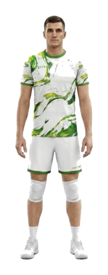Completo Volley Raglan Uomo